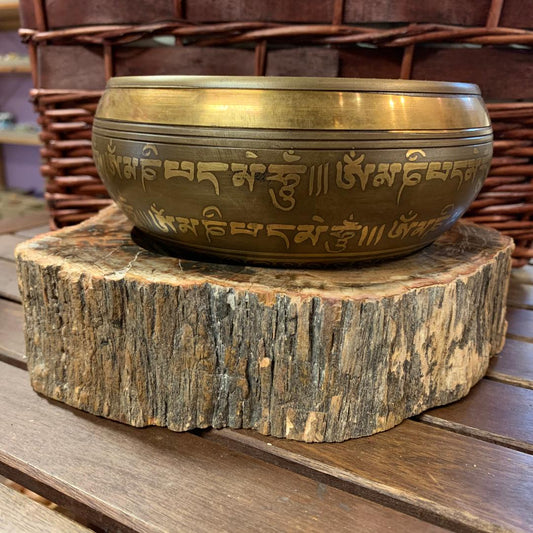 Singing Bowl Brass 6"