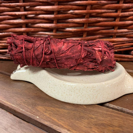 Smudge Stick 4" White Sage DragonsBlood