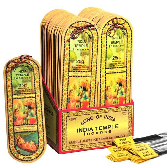 Song of India Temple Incense 25g