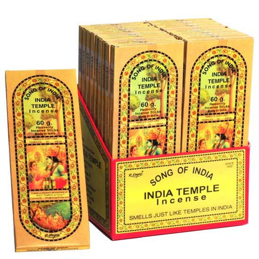 Song of India Temple Incense 60g