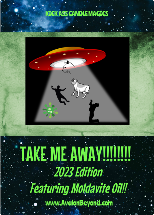 Kick Ass Take Me Away Candle