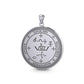 Archangel Michael Sterling Silver Pendant TPD2818