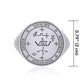 Sigil of the Archangel Michael Sterling Silver Ring