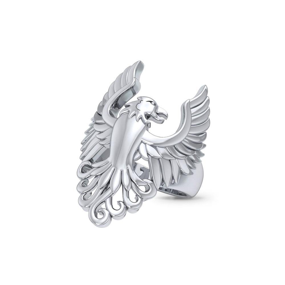 Majestic Phoenix Sterling Silver Ring