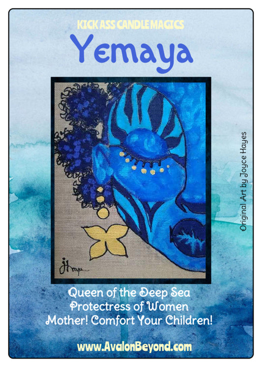 Kick Ass Yemaya Candle